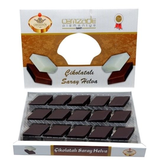 Cemzade Çikolatalı Saray Helvası 200gr BİTTER ÇİKOLATA