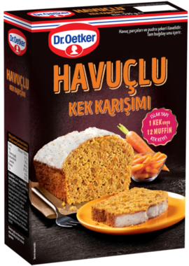 Dr. Oetker Havuçlu Kek Karışımı 535gr