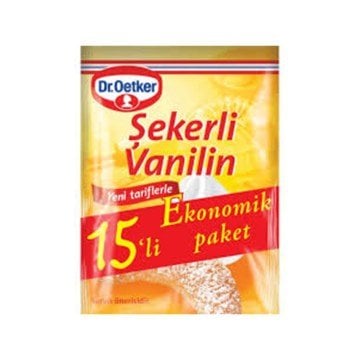 Dr. Oetker Şekerli Vanilin 15li