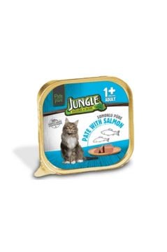Jungle Kedi Maması Somonlu Püre 100gr