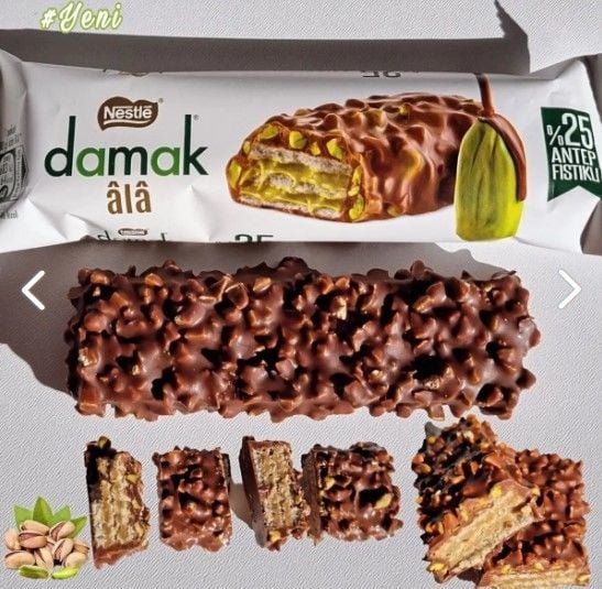 Nestle Damak Ala Fıstıklı Gofret 30gr