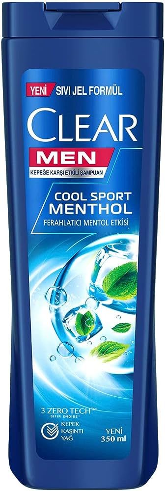 Clear Men Cool Sport Menthol Ferahlatıcı Mentol Etkisi 350 ML