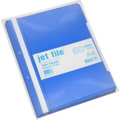 Jet File Mavi Telli Dosya  50'li  A4 Boyutu