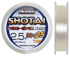 Okuma Shotai Fluorocarbon 75 mt 0,185 mm Misina