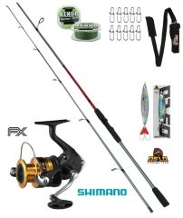 Shimano FX C3000 Oslo Big Bass 270cm 15-40gr Spin Olta Seti