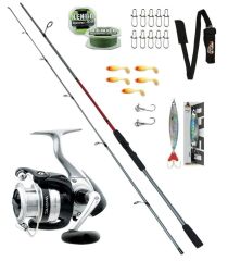 Daiwa Strike Force 2500 Oslo Big Bass 210cm 10-30gr Mix Spin Olta Seti