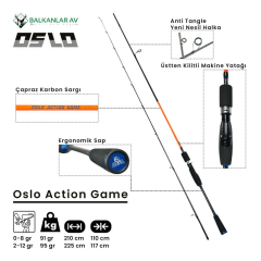 Shimano FX1000 Oslo Action Game 210cm 1-8gr Full LRF Olta Seti