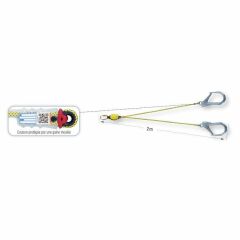 BEAL LONGE DYNAPRO AIR V HOOK XL 200