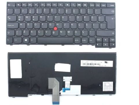 Lenovo ThinkPad T460p Notebook Klavye - Tuş Takımı / Siyah - TR