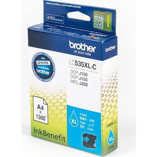 Brother LC535XL-C Mavi Kartuş