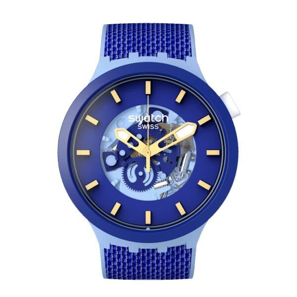 Swatch SB05N105 BIG BOLD BOUNCING BLUE Kol Saati