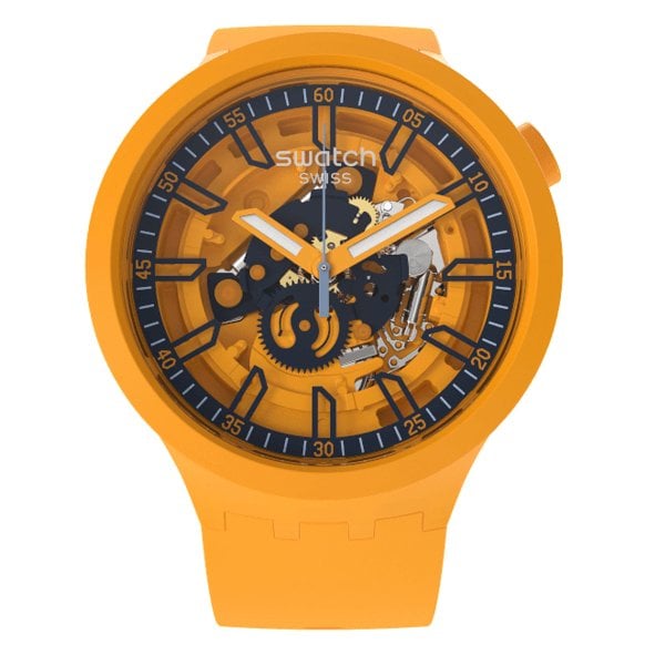 Swatch Big Bold Fresh Orange Unisex Kol Saati SB01O101