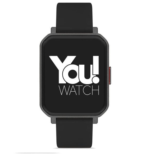 You Watch F12-YF120 You Smart Black & Black Silicon Unisex Kol Saati