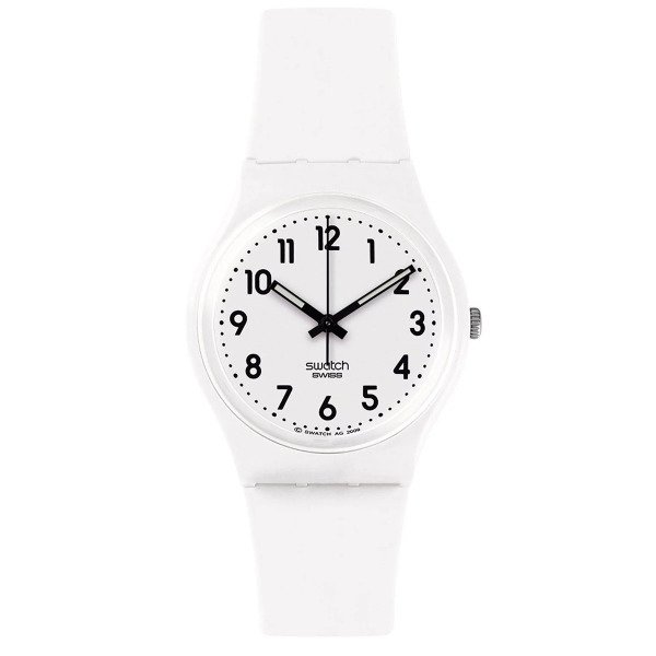 Swatch GW1510 Beyaz Plastik Silikon Kadın Kol Saati