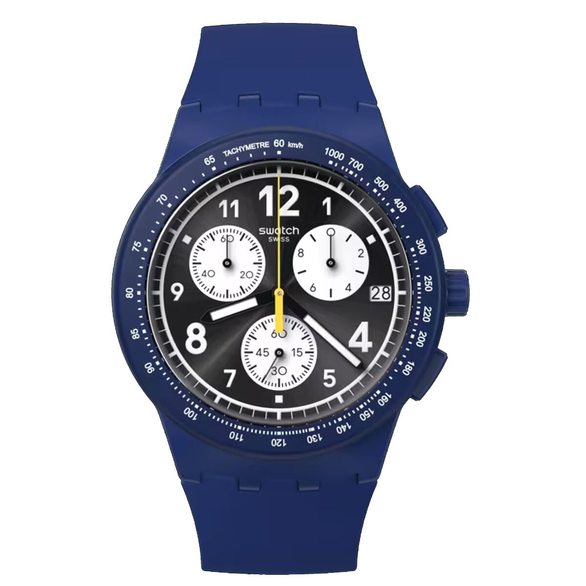 Swatch SUSN418 Nothing Basic About  Blue Kol Saati