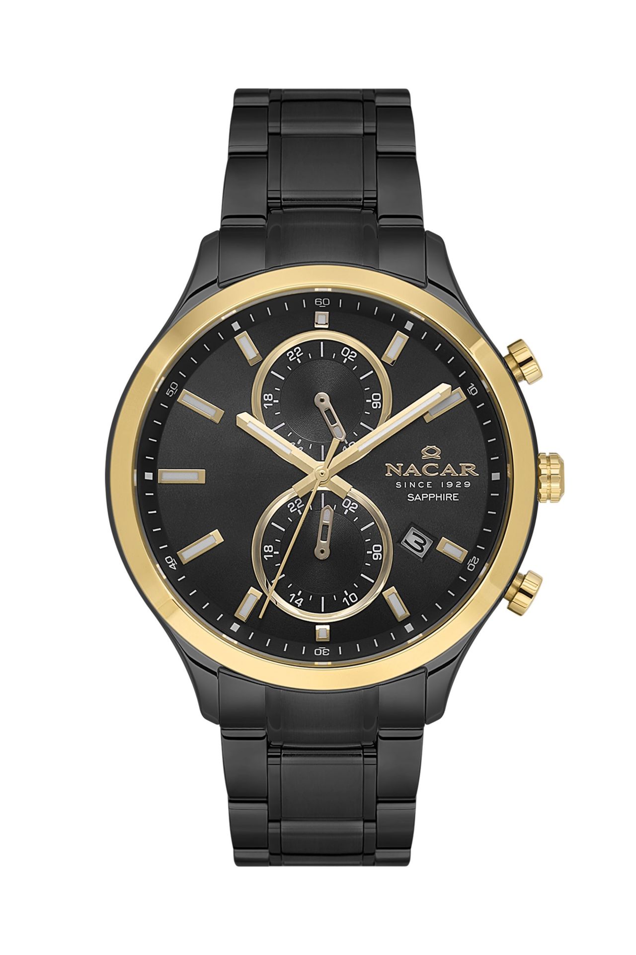 Nacar NC33-298316G-BBCM Safir Erkek Kol Saati