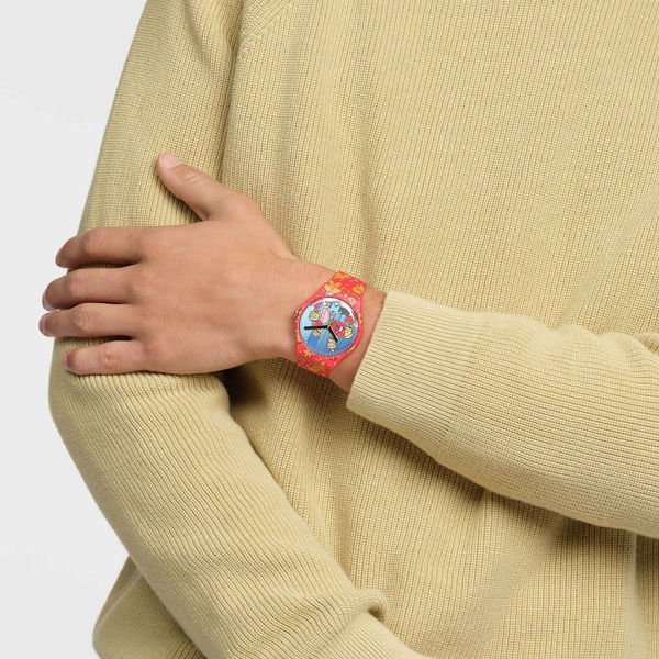 Swatch Jolly Jingle Jamboree Unisex Kol Saati SUOZ361