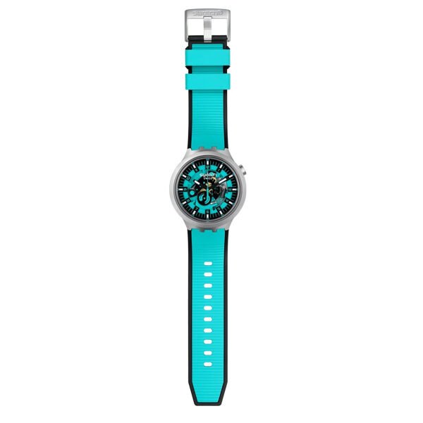 Swatch BIG BOLD IRONY Sb07s111 MINT TRIM Kol Saati