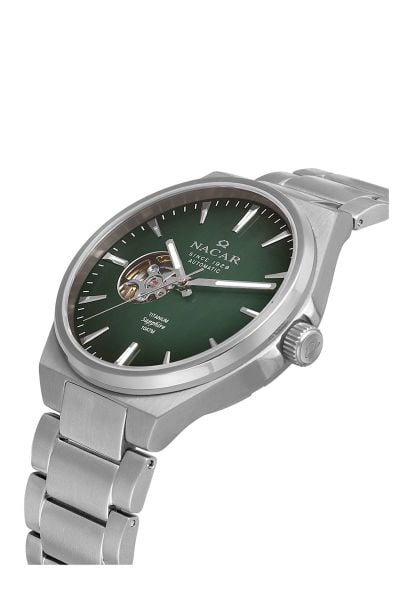 Nacar NC33-258378-ANM Otomatik Safir Erkek Kol Saati