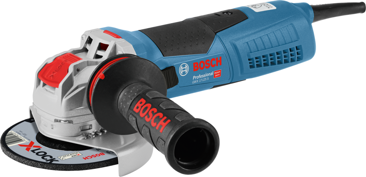 Bosch X-LOCK özellikli taşlama makinesi GWX 17-125 S