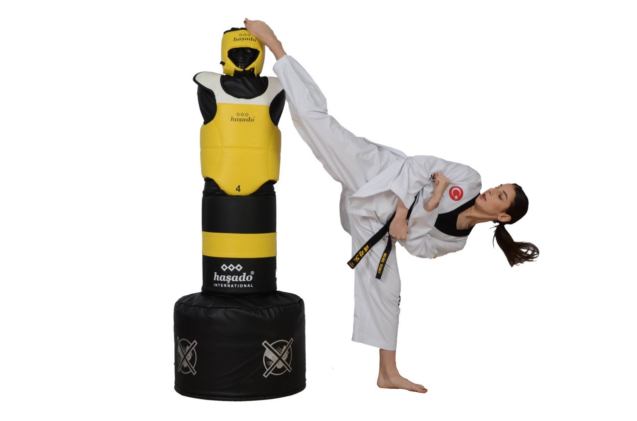 HAŞADO 4 Taekwondo Yerden Ağırlıklı Antrenman Mankeni