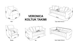 Bellona Veronica Koltuk Takımı