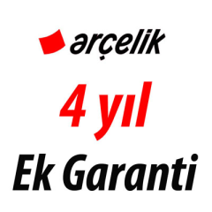 Arçelik Ocak İlk 6 Ay +4 Yıl Ek Garanti