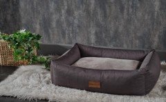 Doqu Home DOGBED Evcil Hayvan Köpek Yatağı Antrasit-Gri