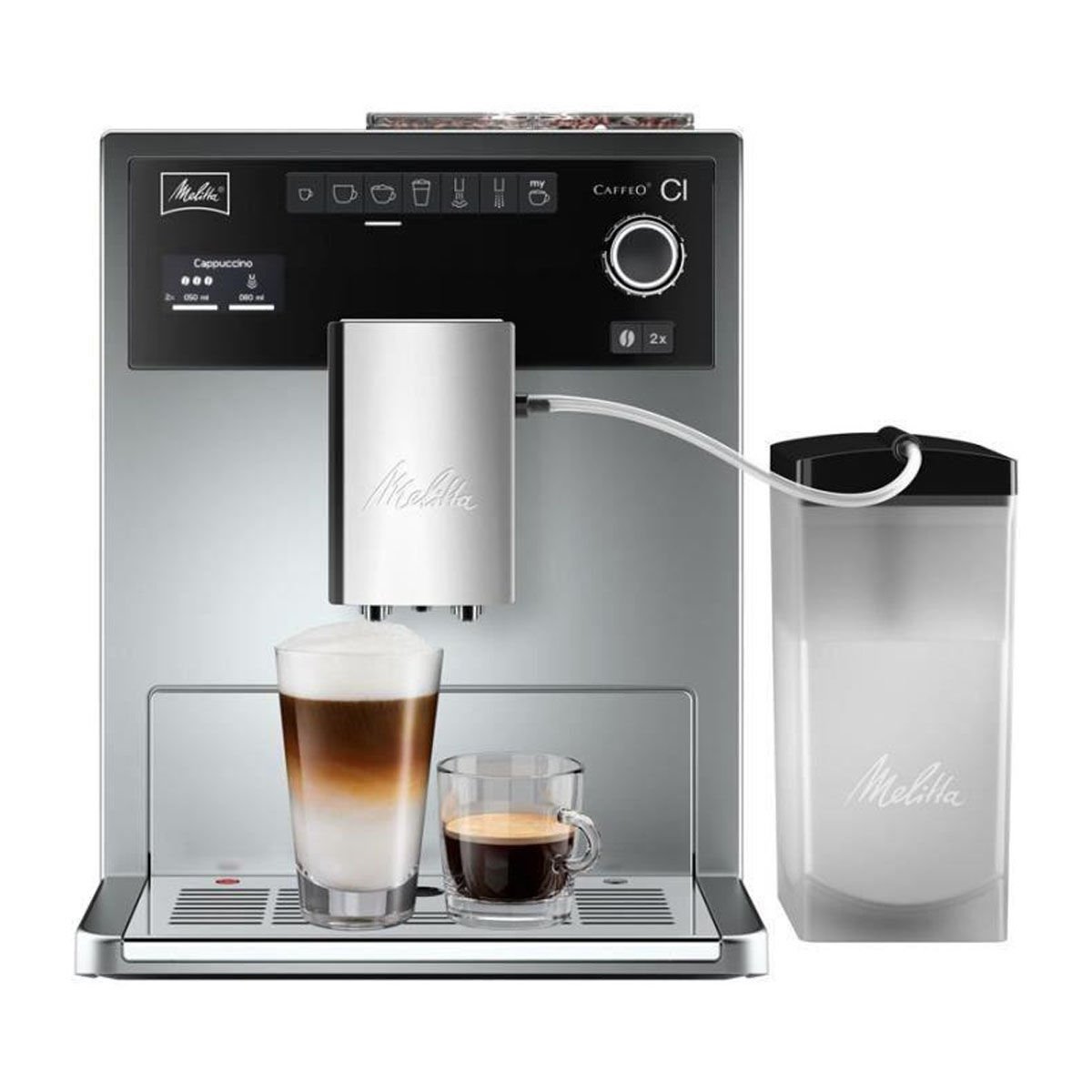 Melitta Caffeo CI Tam Otomatik Kahve Makinesi Gümüş