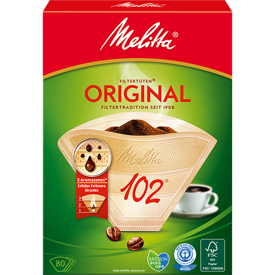 Melitta 102® Original Aromazones Kahve Filtre Kağıdı