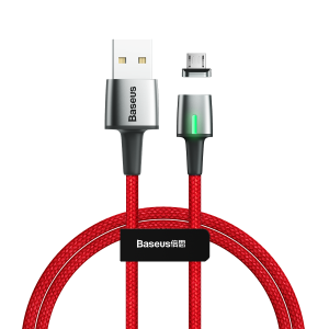 Baseus Zinc Magnetic 2.4A 100 cm Micro USB Kablo