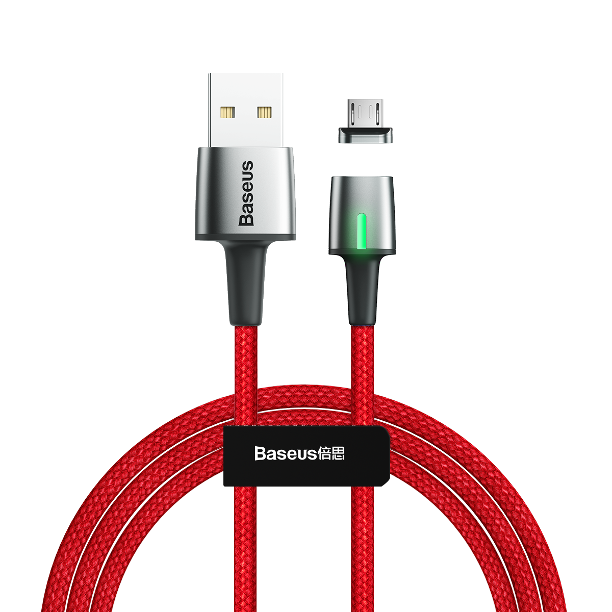 Baseus Zinc Manyetik Uçlu 1.5A 2 Metre Micro USB Kablo