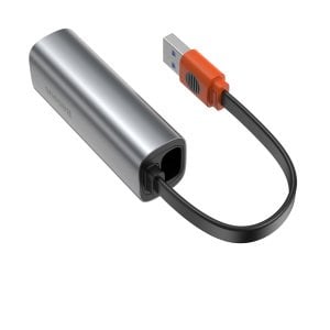 Baseus Steel Cannon USB A + Type-C + RJ45 Adaptör