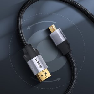 Baseus Enjoyment Mini Displayport to HDMI 1 Metre Kablo