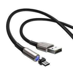Baseus Zinc Magnetic 2A 1 Metre Micro USB Kablo