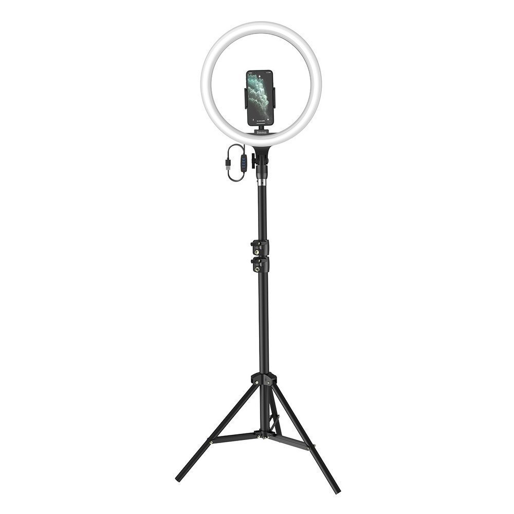 Baseus Halka Işıklı 12'' Tripod