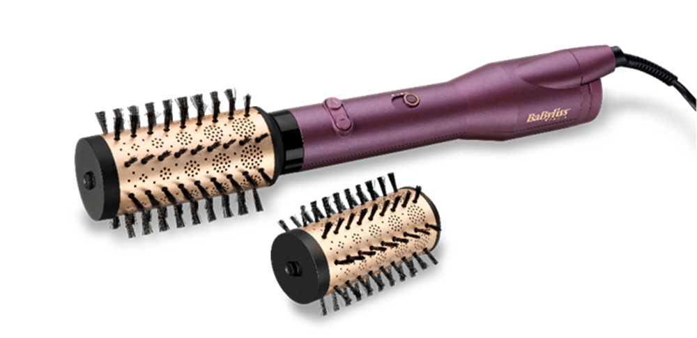 BaByliss AS950E Big Hair Dual Hava Üflemeli Saç Şekillendiricisi Mor