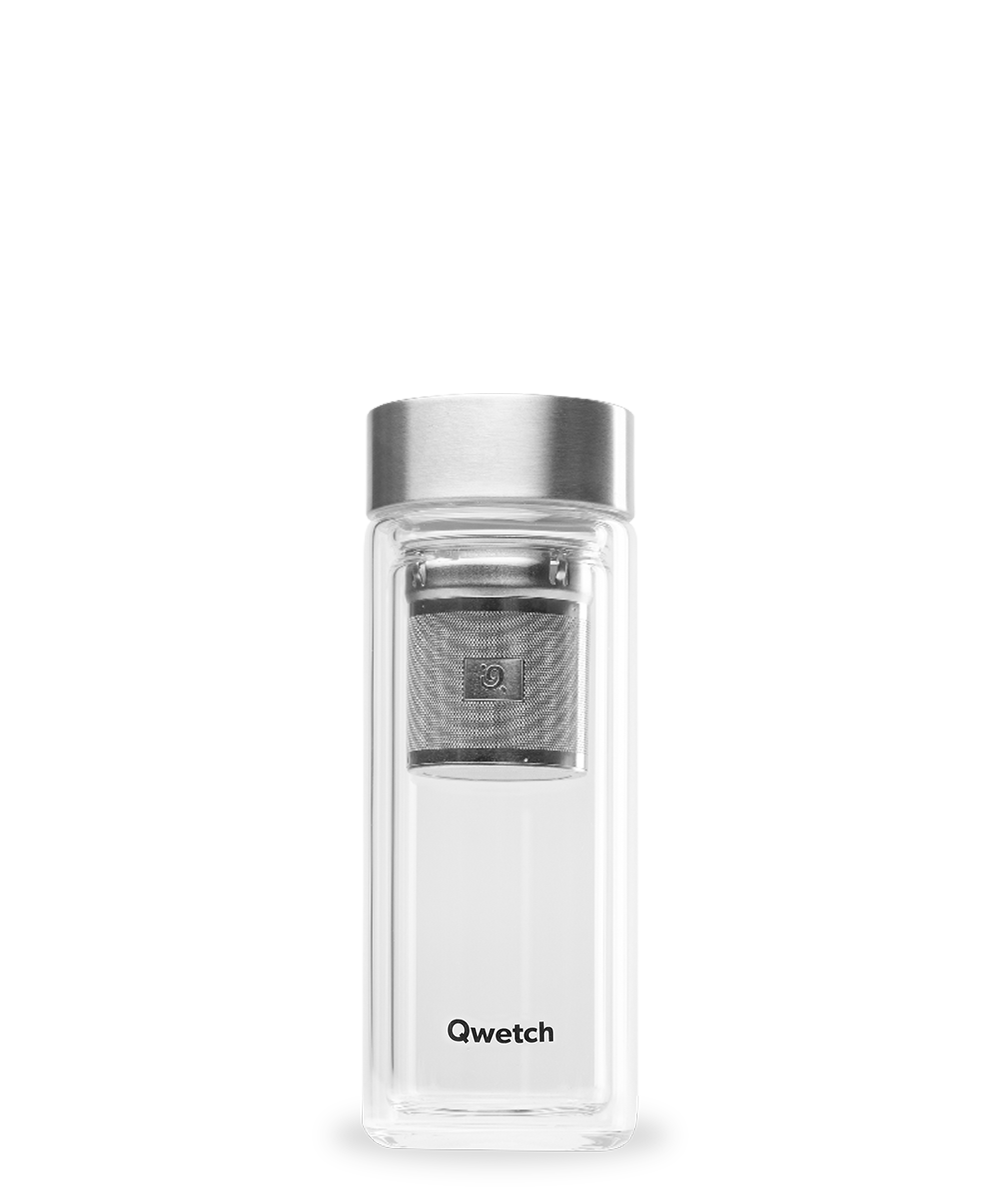 Qwetch QT5020 Isı Yalıtımlı 320 ml Termos - Şeffaf