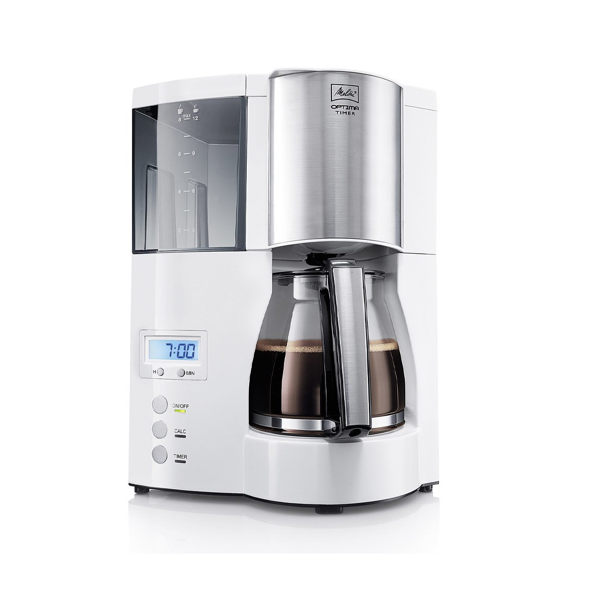 Melitta Optima Timer Zaman Ayarlı Filtre Kahve Makinesi Beyaz