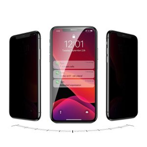 Baseus iPh Xs Max Privacy Ekran Koruyucu