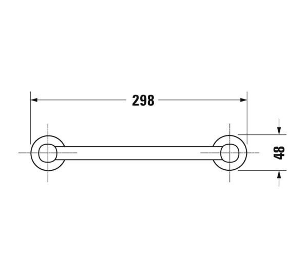 DURAVIT D-CODE KUVET TUTAMAGI KROM 0099141000