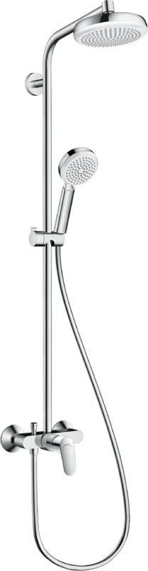 HANSGROHE CROMETTA DUS KOLONU 160 1JET TEK KOLLU BATARYA ILE 27266400