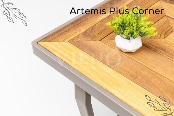 Artemis Plus Alüminyum Bahçe Balkon Köşe Takımı