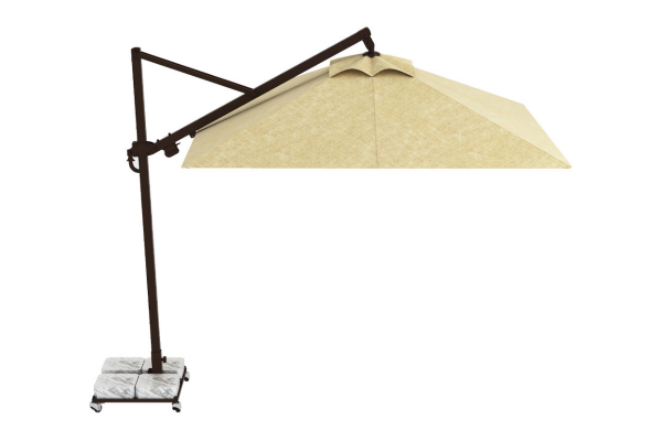 B101 Plus Yandan Direkli Kare Şemsiye (300x300 cm) 8 Kollu
