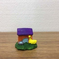 Minyatür Kulubeli Ördek