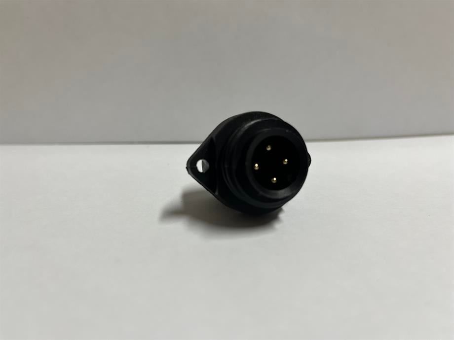 MAOJWEI- J10-4B IP67 4 Pin Panel Erkek Konnektör