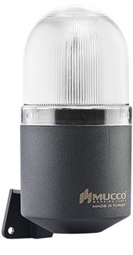 SNT-K711-5 12-24V AC/DC UNİVERSAL IŞIKLI KORNA BEYAZ