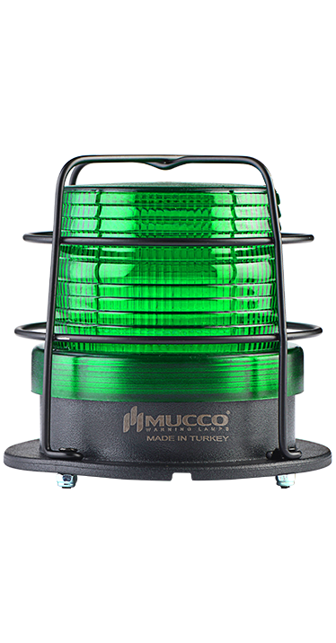 SNT-912-B-KFS-2 24-90V DC / 24-60V AC Ø90 mm MAKSİ VOLT KAFESLİ BUZZERLI TEPE LAMBASI