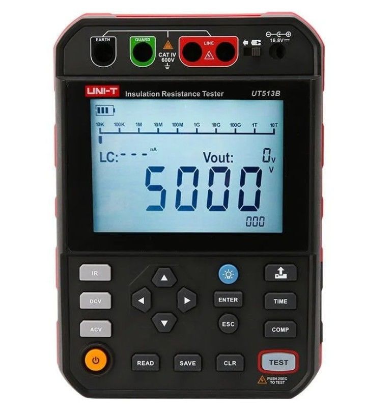 UNI-T UT513B 5kV Yalıtım Direnci Test Cihazları