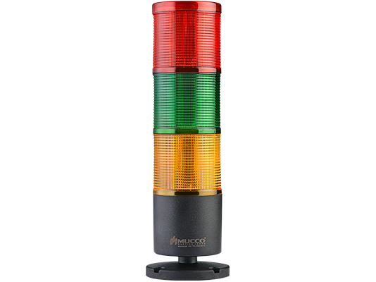 SNT-7024-F3 24 VDC FLAŞÖR ÜÇ KATLI İKAZ LAMBASI